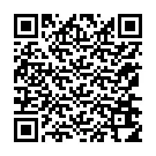 QR kód a telefonszámhoz +12176614362