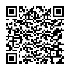 QR Code สำหรับหมายเลขโทรศัพท์ +12176614363