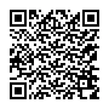 Kode QR untuk nomor Telepon +12176618662