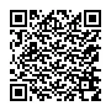 QR-koodi puhelinnumerolle +12176618666