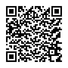 Codice QR per il numero di telefono +12176618670