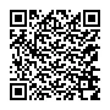 Codice QR per il numero di telefono +12176618672