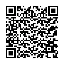 QR-koodi puhelinnumerolle +12176628344