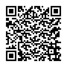 QR-Code für Telefonnummer +12176667422