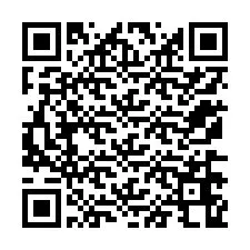 Codice QR per il numero di telefono +12176668143