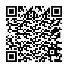 QR Code pour le numéro de téléphone +12176676629