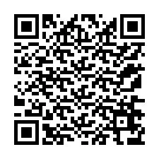 Codice QR per il numero di telefono +12176676640