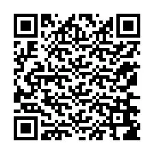 QR-koodi puhelinnumerolle +12176686232