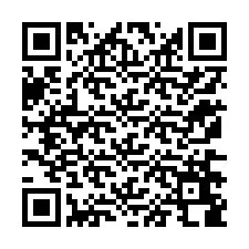 Codice QR per il numero di telefono +12176688642