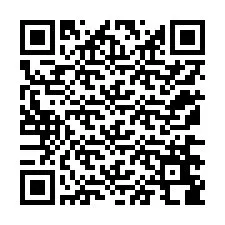 QR код за телефонен номер +12176688644