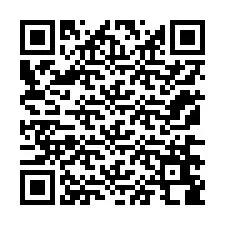 Código QR para número de telefone +12176688645