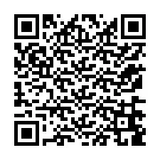 QR код за телефонен номер +12176689006