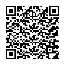 QR Code สำหรับหมายเลขโทรศัพท์ +12176714248