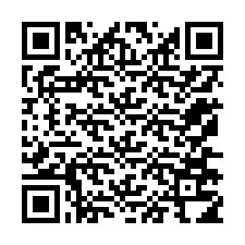 QR Code สำหรับหมายเลขโทรศัพท์ +12176714373