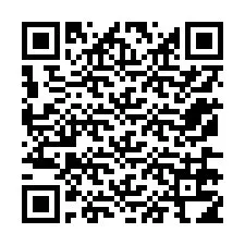 Código QR para número de teléfono +12176714817