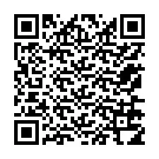 QR-Code für Telefonnummer +12176714827