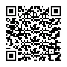 Código QR para número de teléfono +12176718420