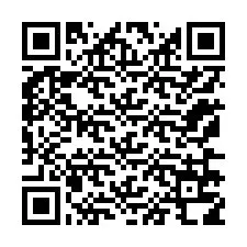 Código QR para número de teléfono +12176718425