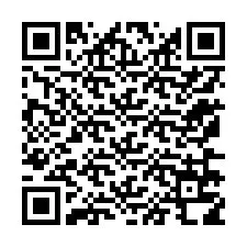 Kode QR untuk nomor Telepon +12176718426
