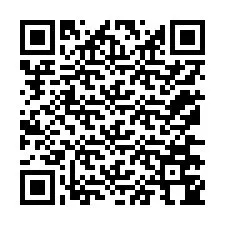 Kod QR dla numeru telefonu +12176744369