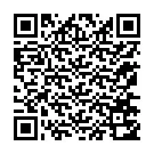 QR-код для номера телефона +12176752762