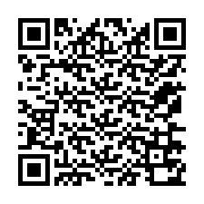 QR код за телефонен номер +12176770023