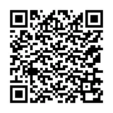 Codice QR per il numero di telefono +12176770032