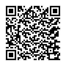 QR Code pour le numéro de téléphone +12176770133