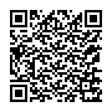 QR код за телефонен номер +12176771150