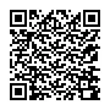 QR Code สำหรับหมายเลขโทรศัพท์ +12176780682