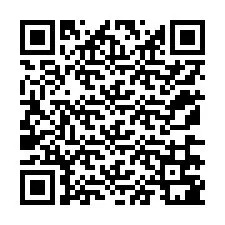 QR-код для номера телефона +12176781000