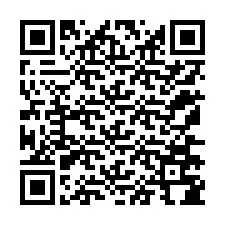 QR-koodi puhelinnumerolle +12176784360