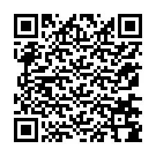 Kode QR untuk nomor Telepon +12176784702