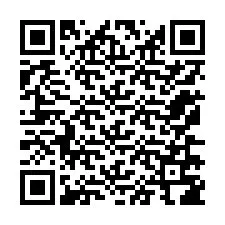 Kode QR untuk nomor Telepon +12176786177