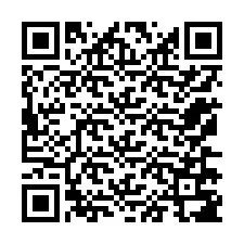 QR код за телефонен номер +12176787177