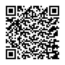 Código QR para número de teléfono +12176787844