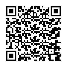 QR код за телефонен номер +12176788903