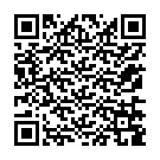 QR код за телефонен номер +12176789403