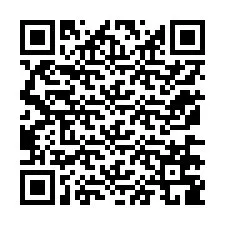 Codice QR per il numero di telefono +12176789906