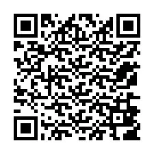 QR Code สำหรับหมายเลขโทรศัพท์ +12176806047