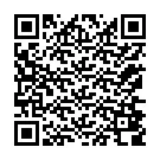 Kode QR untuk nomor Telepon +12176808269