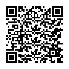 QR-koodi puhelinnumerolle +12176809676