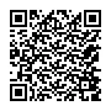 QR-Code für Telefonnummer +12176809677