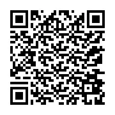 Kode QR untuk nomor Telepon +12176829388