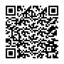 Código QR para número de teléfono +12176829389