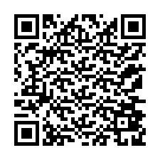 QR-koodi puhelinnumerolle +12176829390