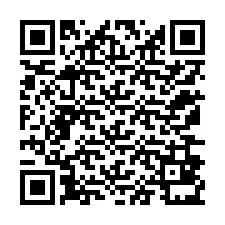 Código QR para número de teléfono +12176831094