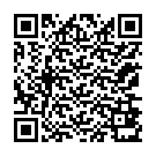 QR kód a telefonszámhoz +12176831095