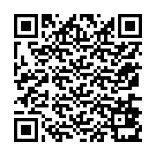 Kode QR untuk nomor Telepon +12176831906