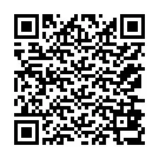 QR Code สำหรับหมายเลขโทรศัพท์ +12176837899